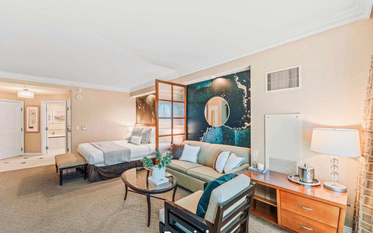 Balcony Full Strip View Suite Mgm Signature Free Valet Las Vegas Bagian luar foto
