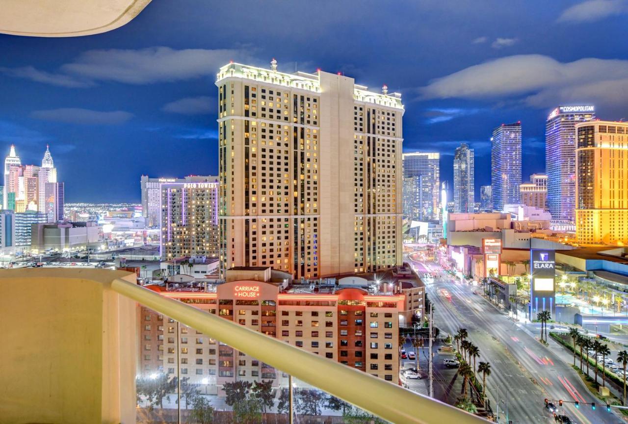 Balcony Full Strip View Suite Mgm Signature Free Valet Las Vegas Bagian luar foto